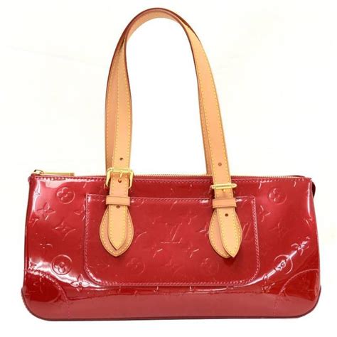 louis vuitton rosewood vernis red|LOUIS VUITTON Vernis Rosewood Ave Pomme D'Amour.